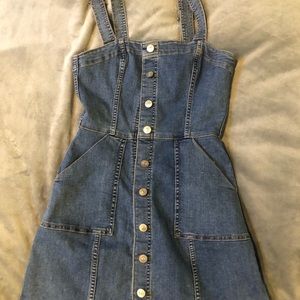 H&M Denim overall dress